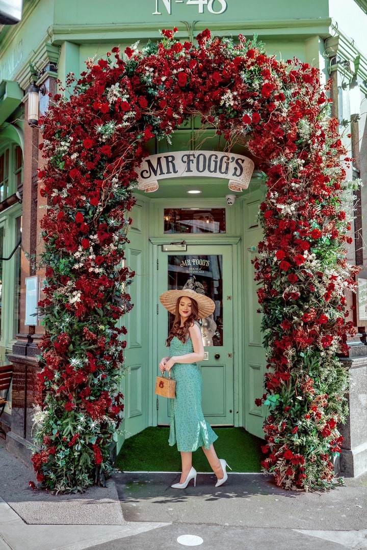 London Floral Restaurants - Mr foggs house of botanicsals