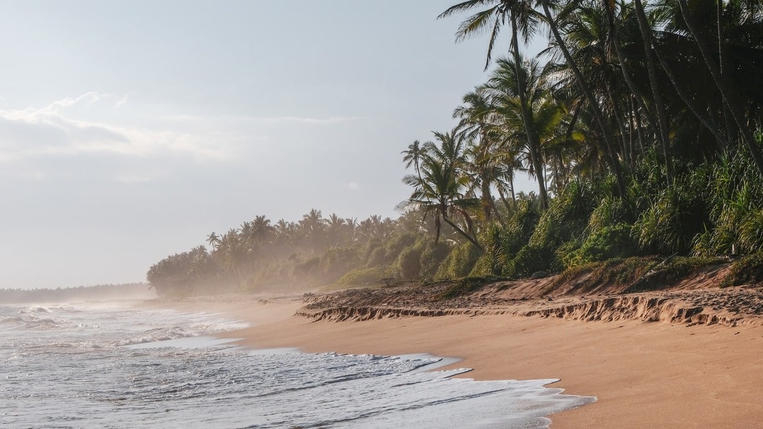 Sri Lanka sandy beach