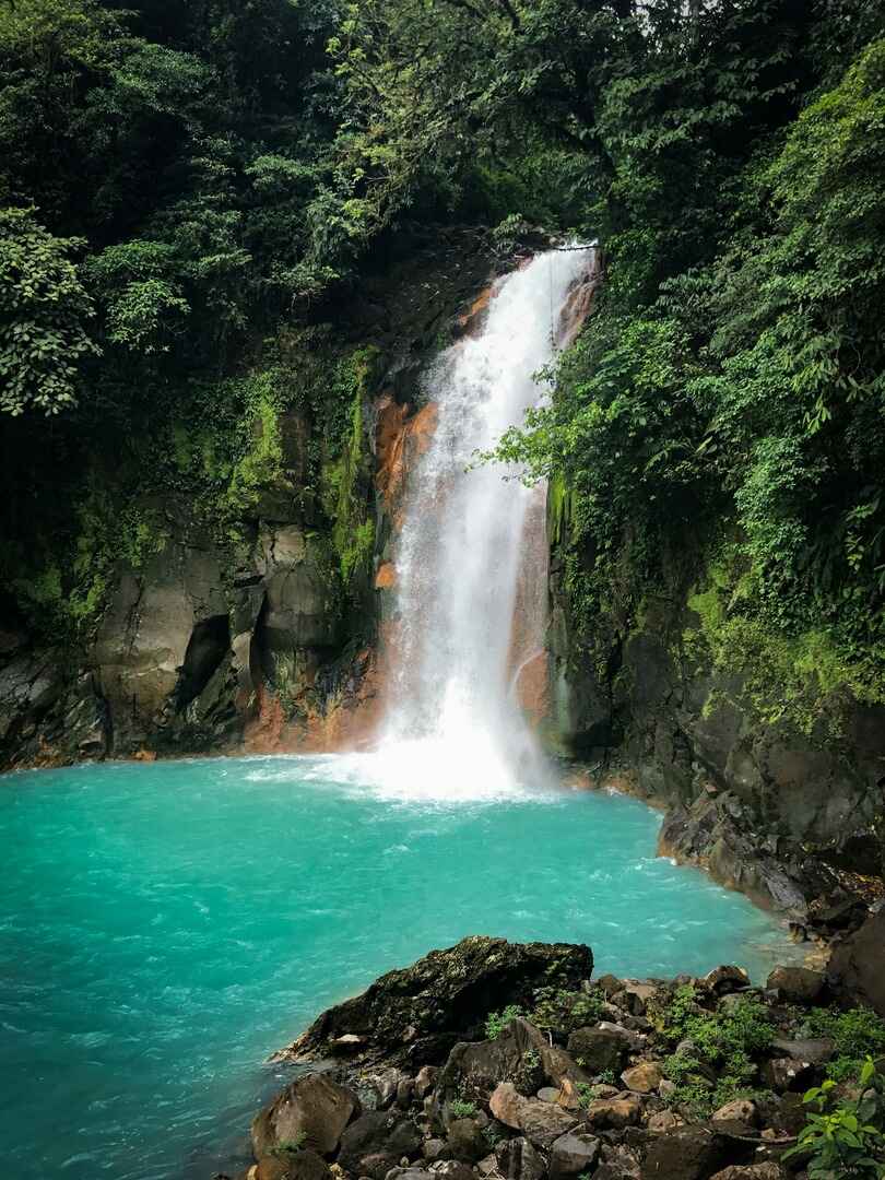waterfall central america
