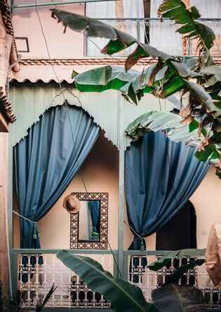 Image of a hotel resort in Marrakech Morocco