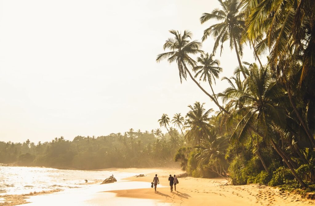 Sri Lanka road trip route best beach