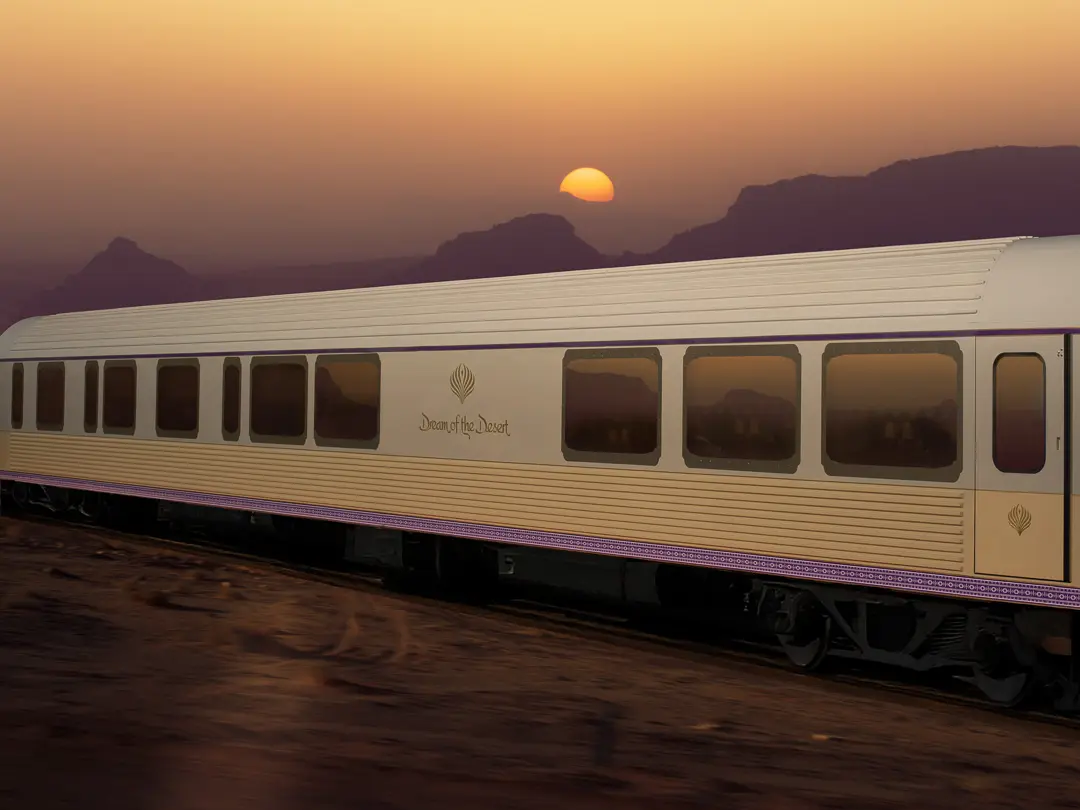 Dream of the desert luxury train saudi arabia
