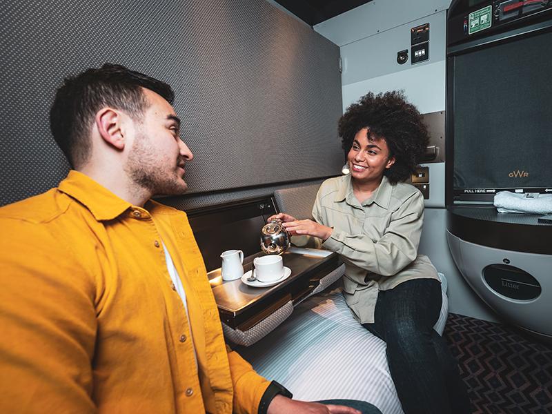 luxury overnight sleeper train uk caledonian sleeper